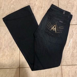 7 For All Mankind A pocket Jeans Size 27